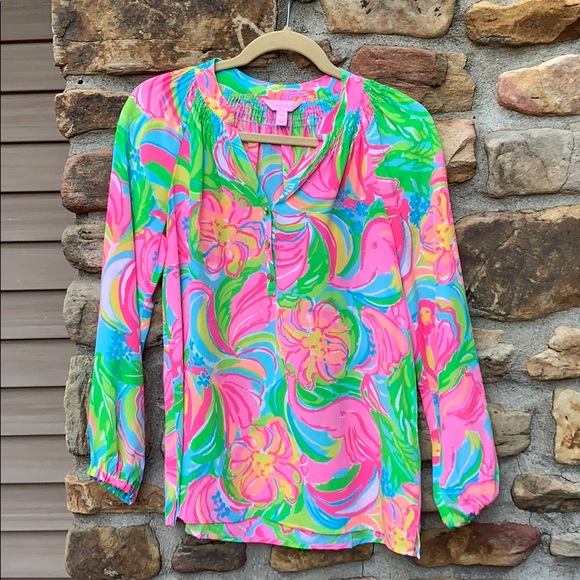 Lilly Pulitzer Tops - Lilly Pulitzer Elsie top